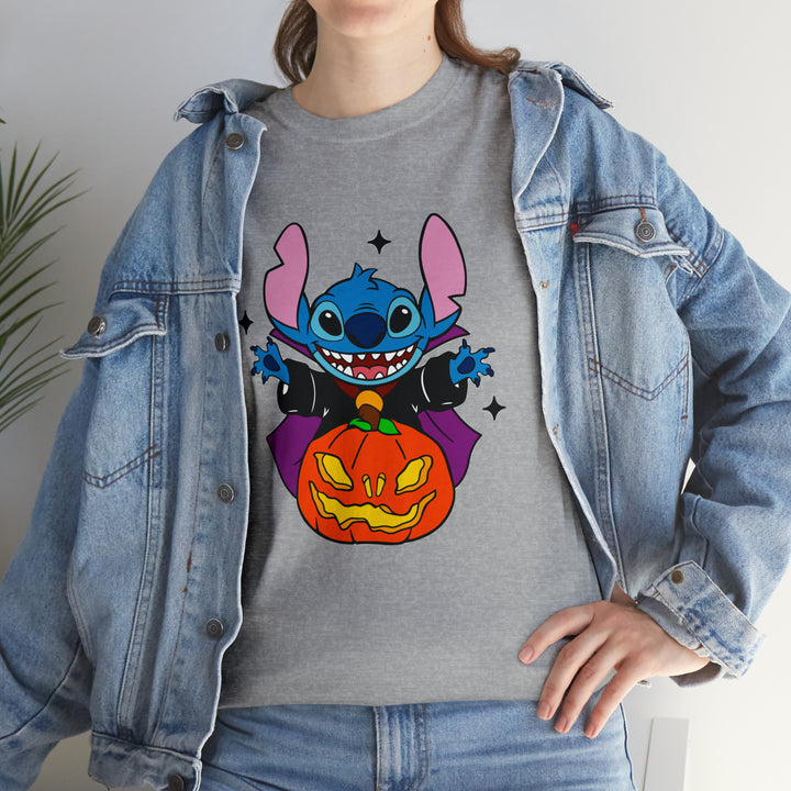 Stitch halloween-Unisex Heavy Cotton Tee