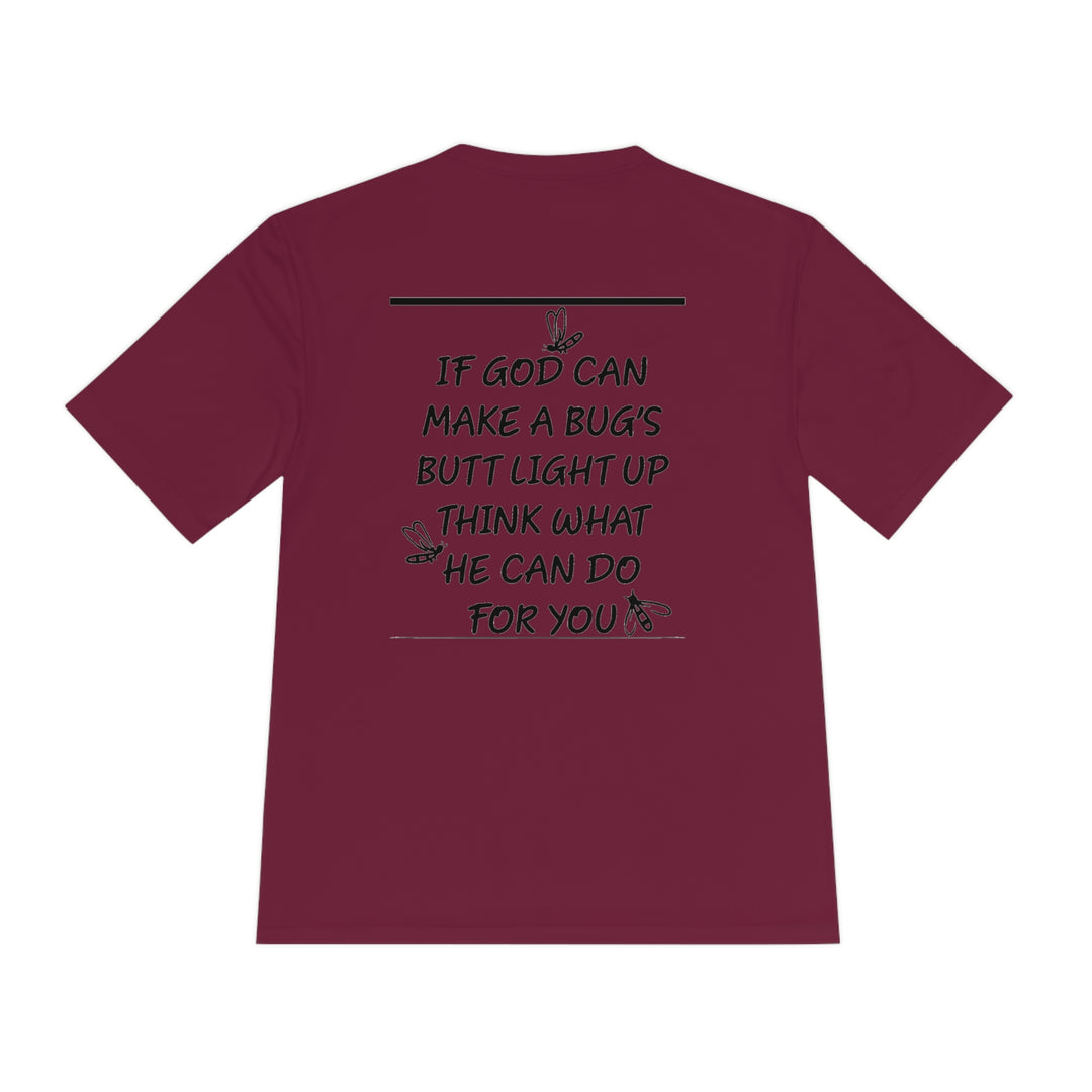 #GodFirst-Unisex Moisture Wicking Tee