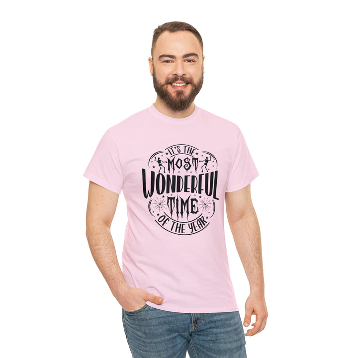 Most wonderful time of year-Unisex Heavy Cotton Tee
