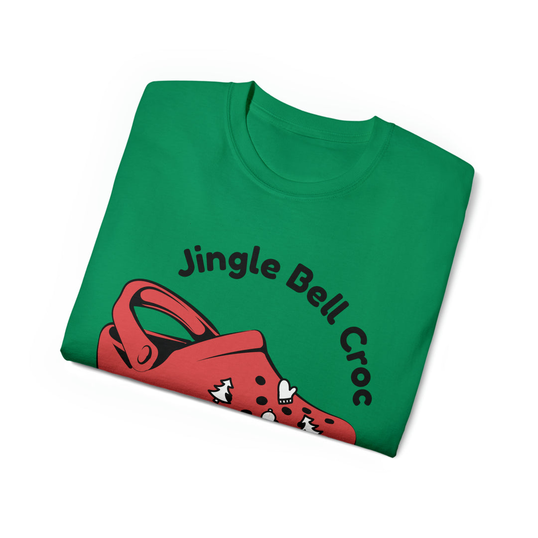 JINGLE BELL CROC=Unisex Ultra Cotton Tee