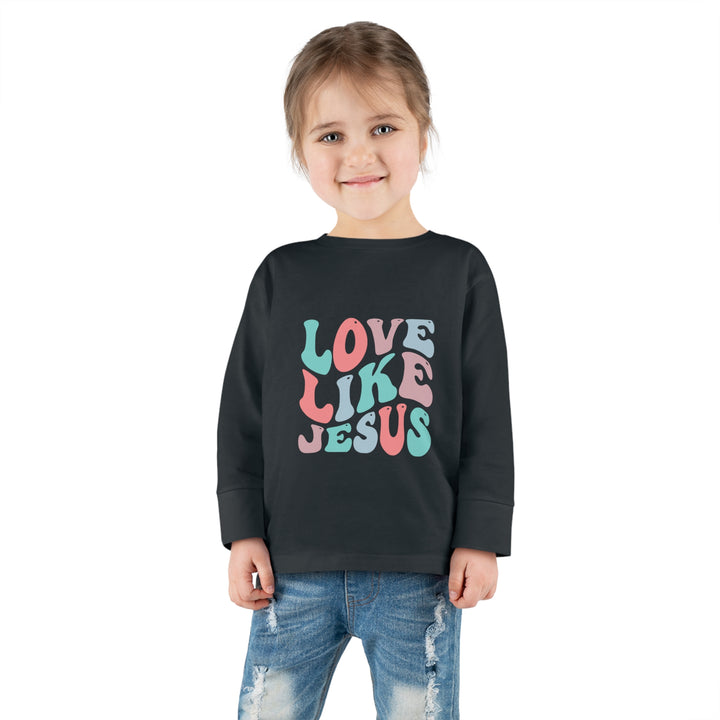 Love Like Jesus Toddler Long Sleeve Tee