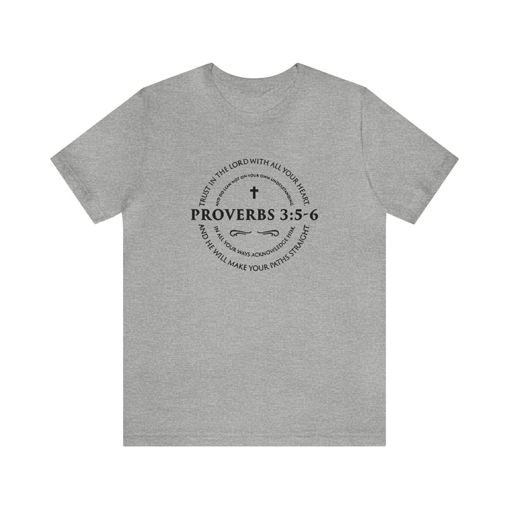 Proverbs Unisex Jersey Short Sleeve Tee