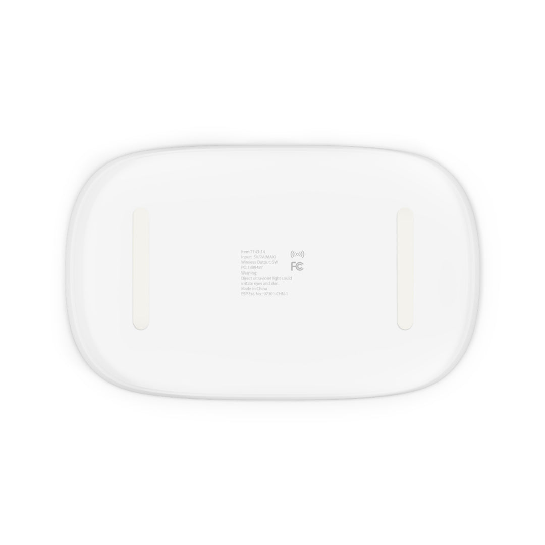 UV Phone Sanitizer and Wireless Charging Pad