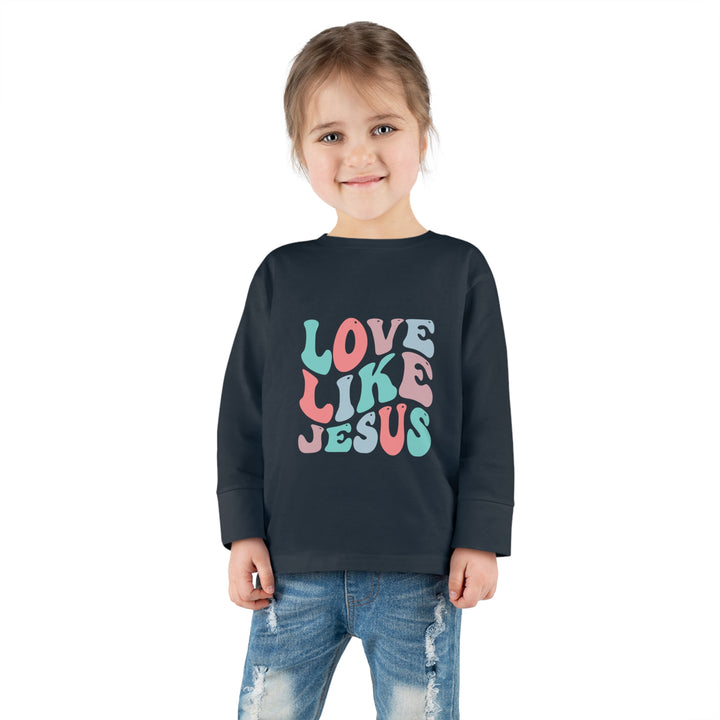 Love Like Jesus Toddler Long Sleeve Tee