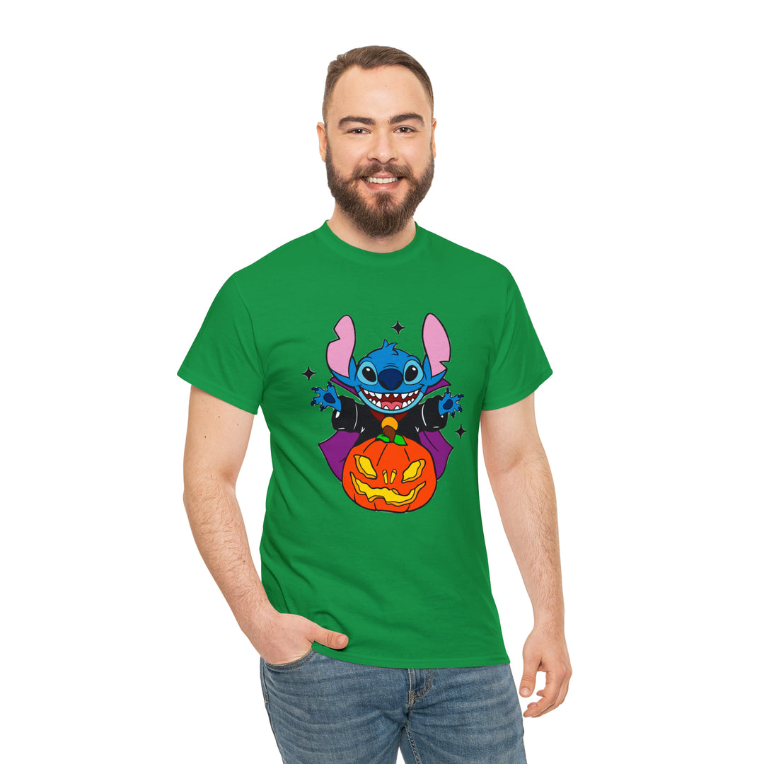 Stitch halloween-Unisex Heavy Cotton Tee