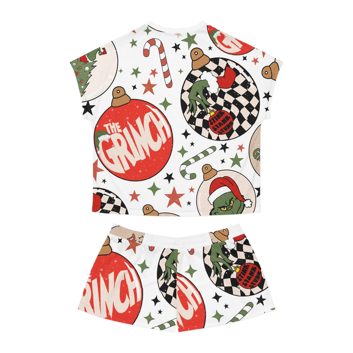 grinchmess Women's Short Pajama Set (AOP)