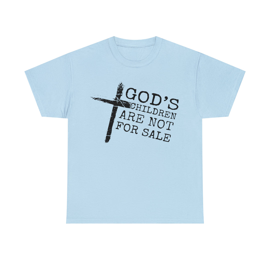 Gods children are not for sale-Unisex Heavy Cotton Tee