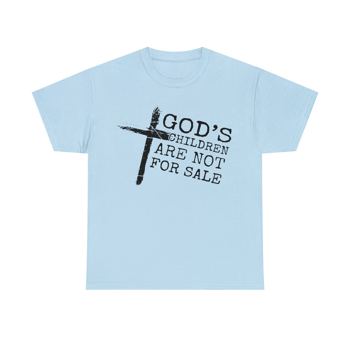 Gods children are not for sale-Unisex Heavy Cotton Tee