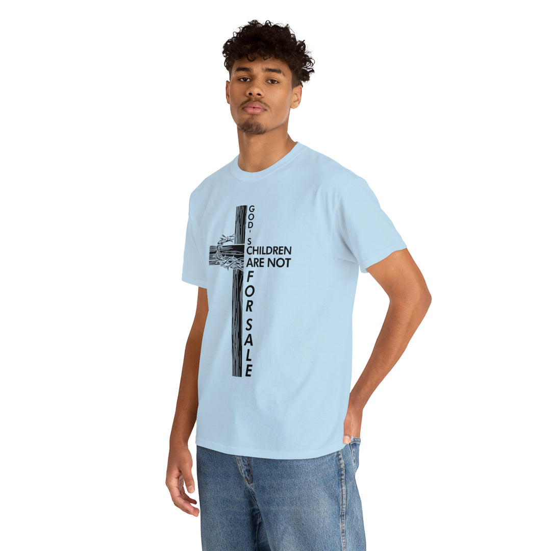 gods children are not for sale-Unisex Heavy Cotton Tee