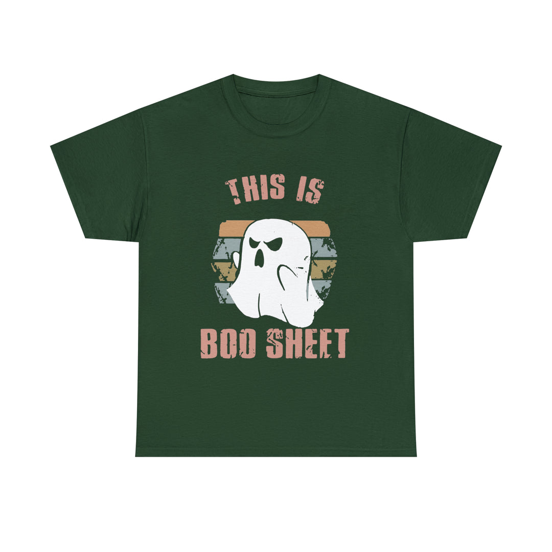This is Boo Sheet-Unisex Heavy Cotton Tee