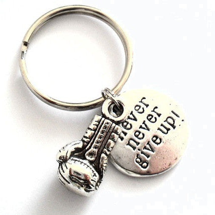 Boxing Gloves Inspirational Keychain European and American Jewelry Keychain