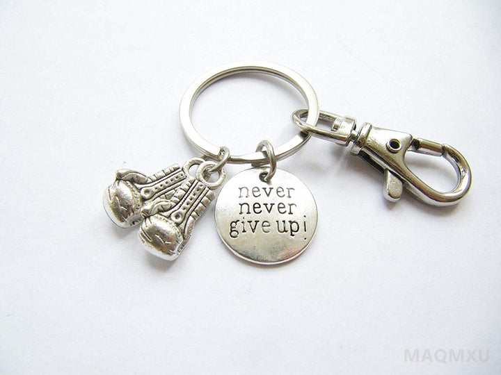 Boxing Gloves Inspirational Keychain European and American Jewelry Keychain
