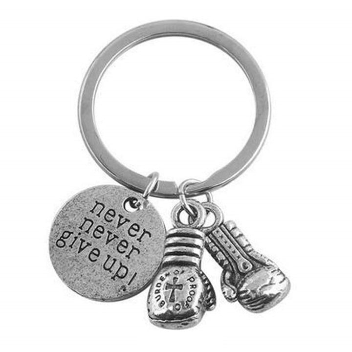 Boxing Gloves Inspirational Keychain European and American Jewelry Keychain