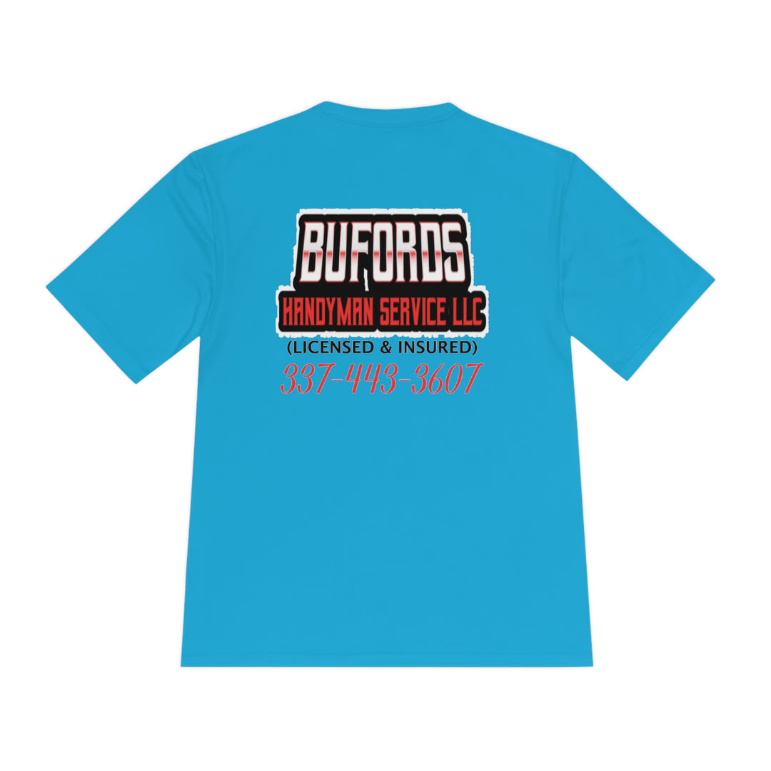 BUFORDS HANDYMAN SERVICE-Unisex Moisture Wicking Tee