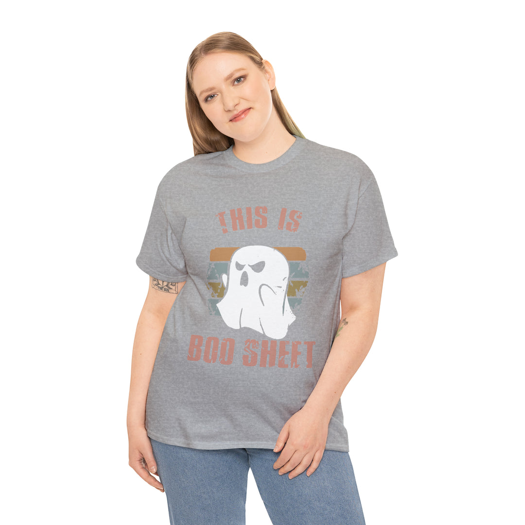 This is Boo Sheet-Unisex Heavy Cotton Tee