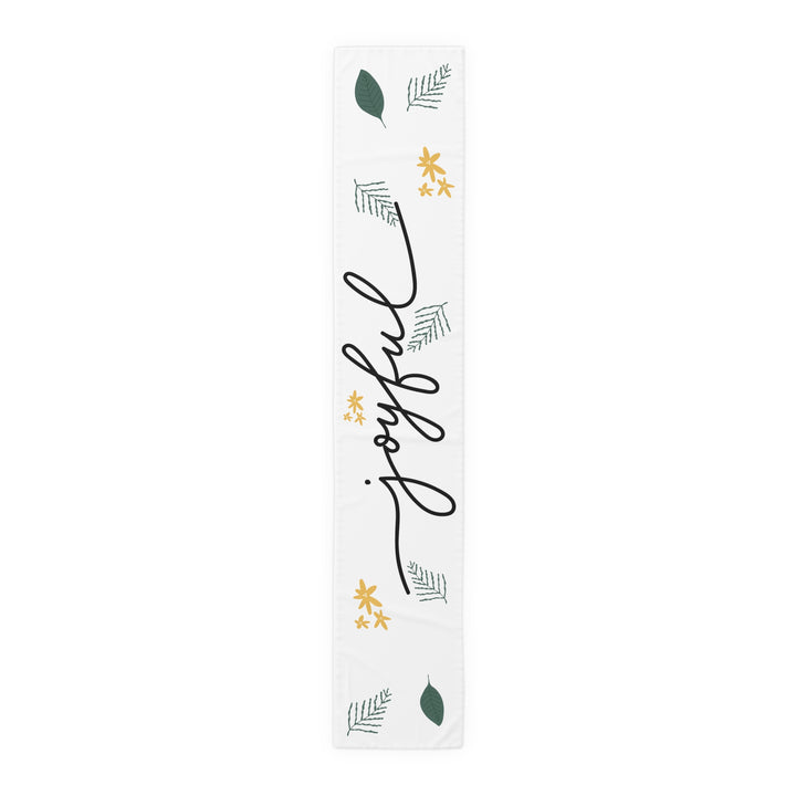 Joyful=Table Runner (Cotton, Poly)