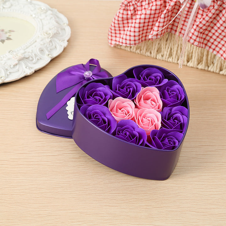 Rose Soap Flower Gift Box Creative Activity Small Gift