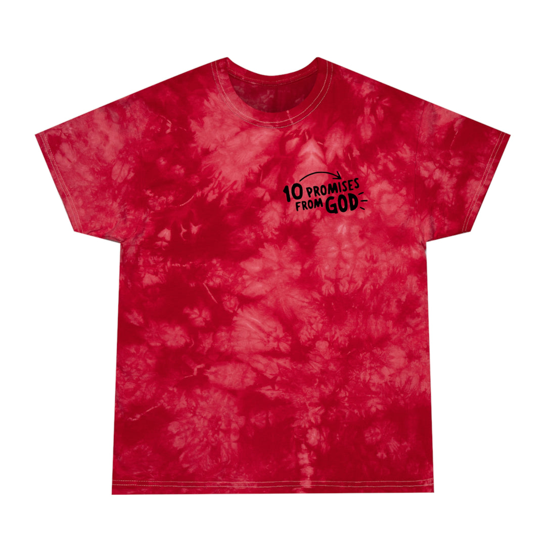 10 Promises of God=Tie-Dye Tee, Crystal