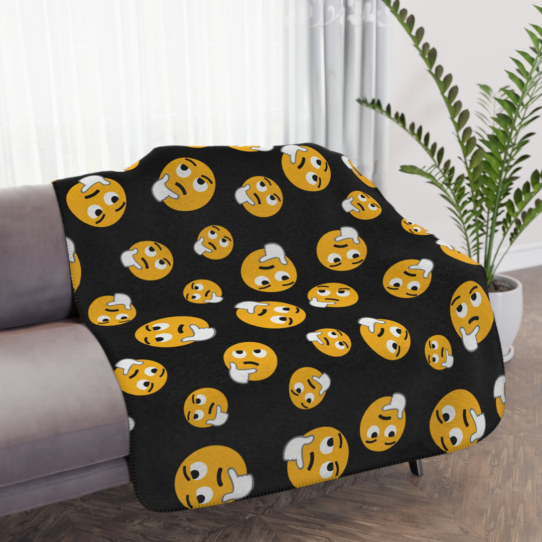 EMOJI=Tan Sherpa Blanket