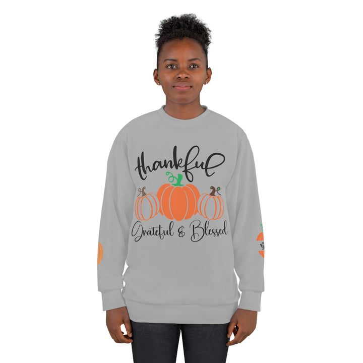 Thankful Gigi=Unisex Sweatshirt (AOP)