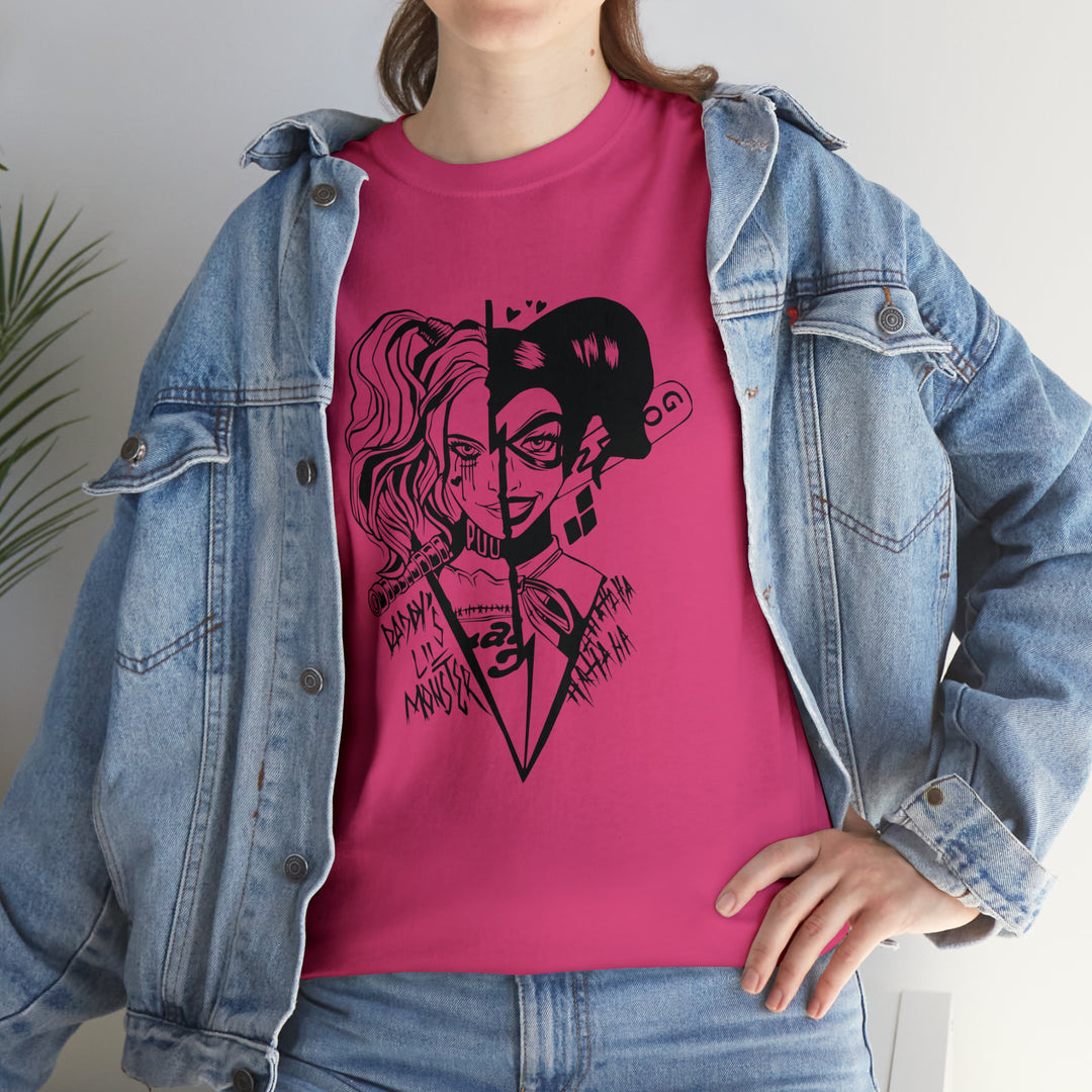 Daddys Little Monster-Unisex Heavy Cotton Tee