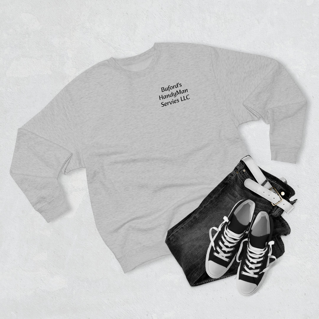 BUFORDS HANDYMAN SERVICES-Unisex Premium Crewneck Sweatshirt