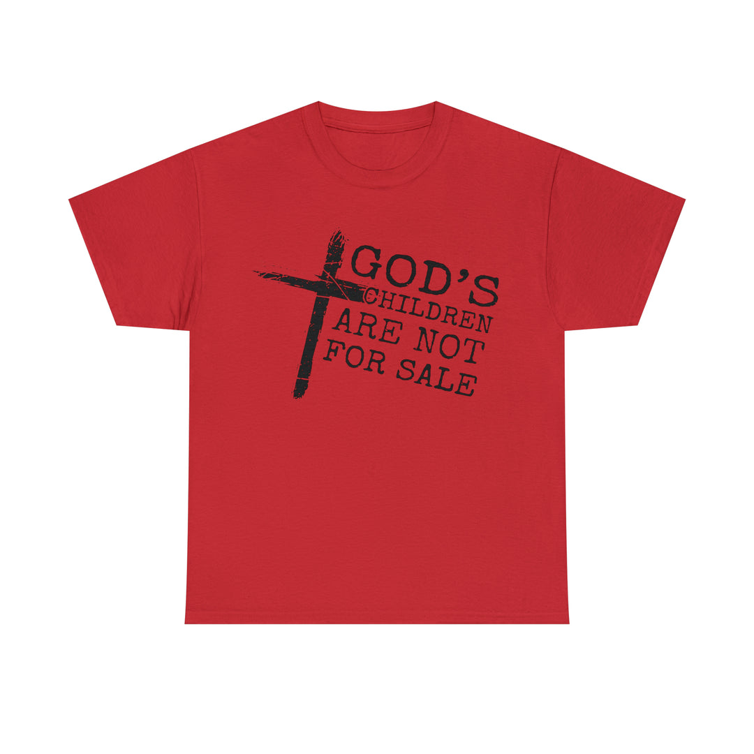 Gods children are not for sale-Unisex Heavy Cotton Tee