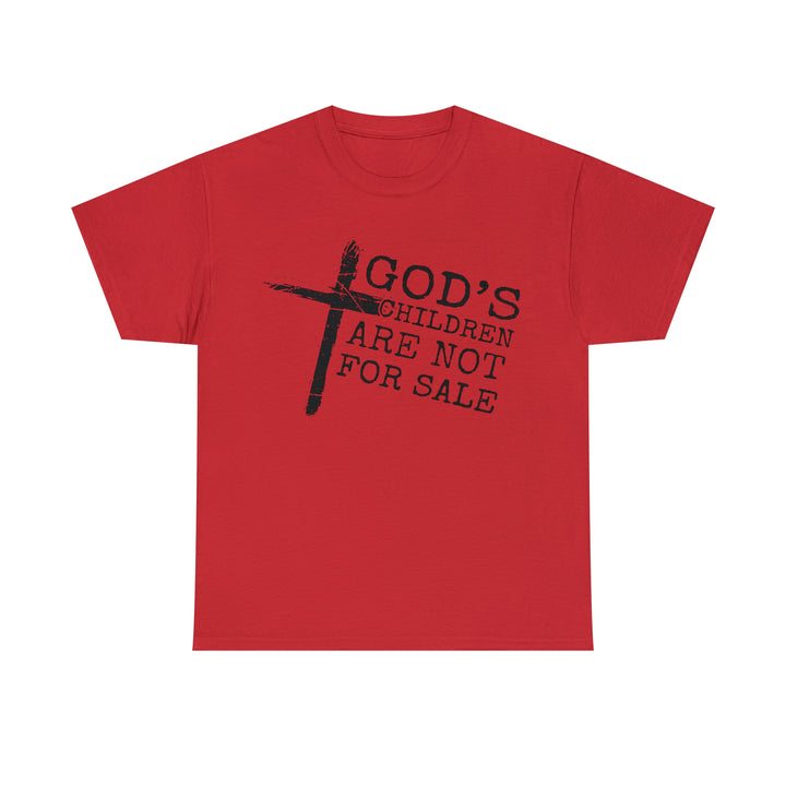 Gods children are not for sale-Unisex Heavy Cotton Tee