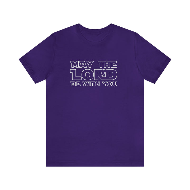 Mat The Lord Be With You-Unisex Jersey Short Sleeve Tee