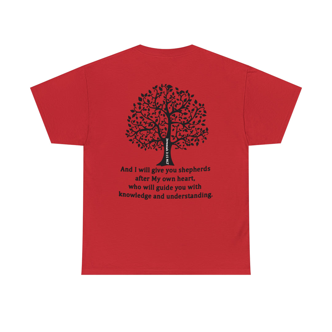 Knowledge & Understanding-Unisex Heavy Cotton Tee