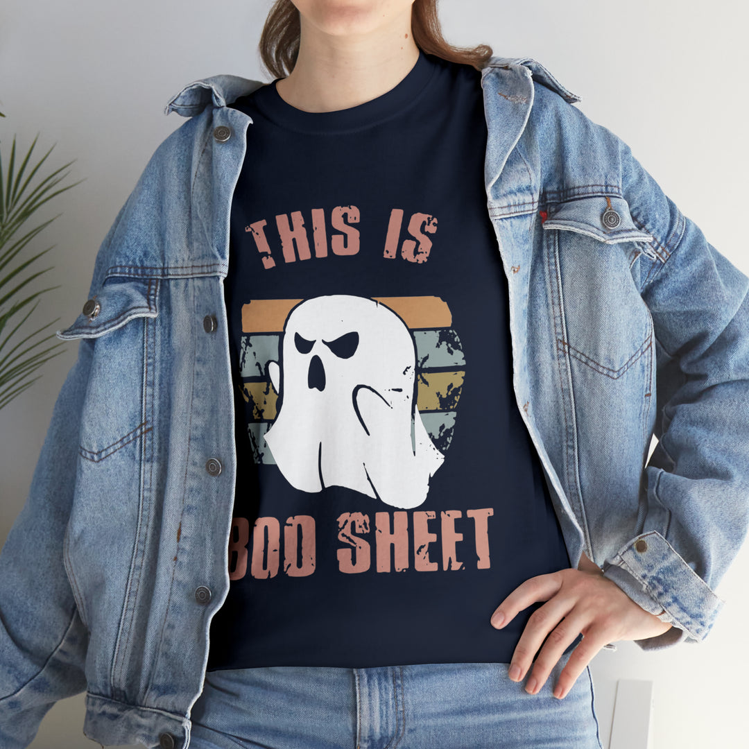 This is Boo Sheet-Unisex Heavy Cotton Tee