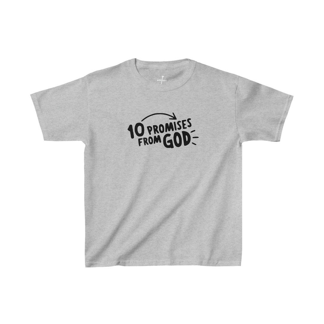 10 Promises from God=Kids Heavy Cotton™ Tee