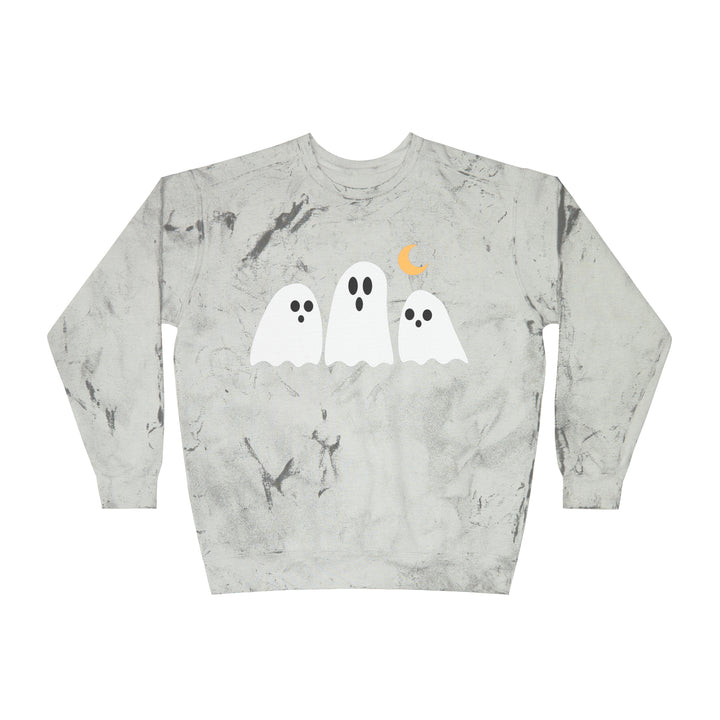 GHOST-Unisex Color Blast Crewneck Sweatshirt