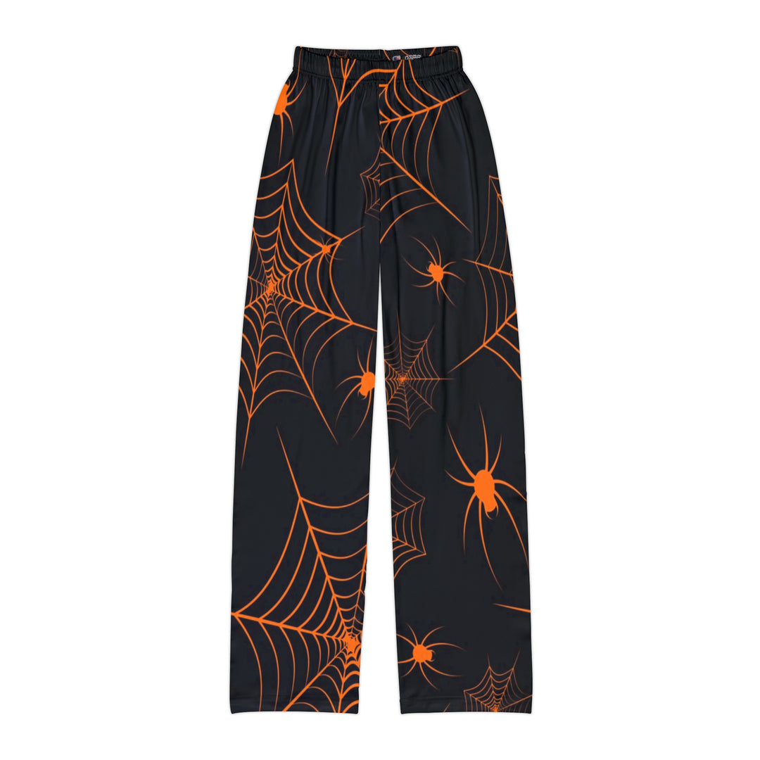 Spider Web Kids Pajama Pants (AOP)