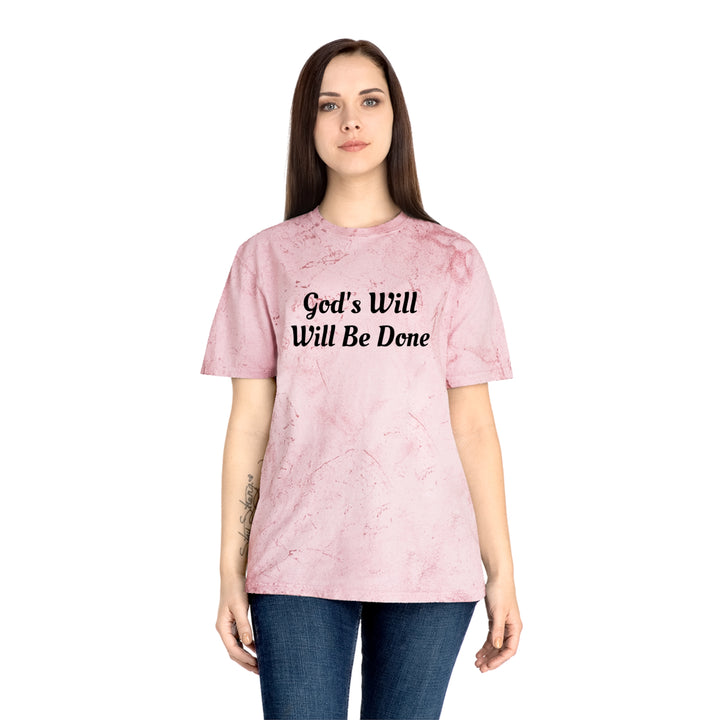 God's Will-Unisex Color Blast T-Shirt