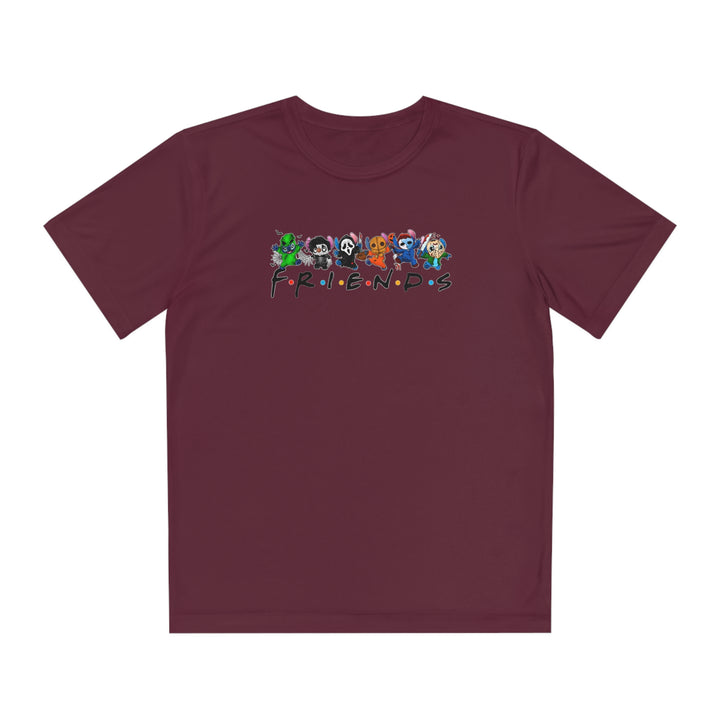Friends-Youth Competitor Tee