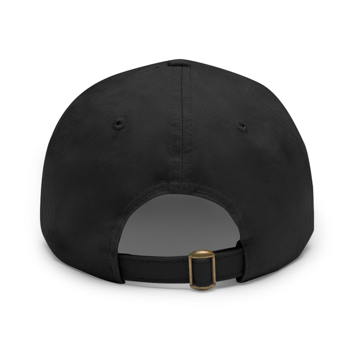 Jesus Hat with Leather Patch (Round)