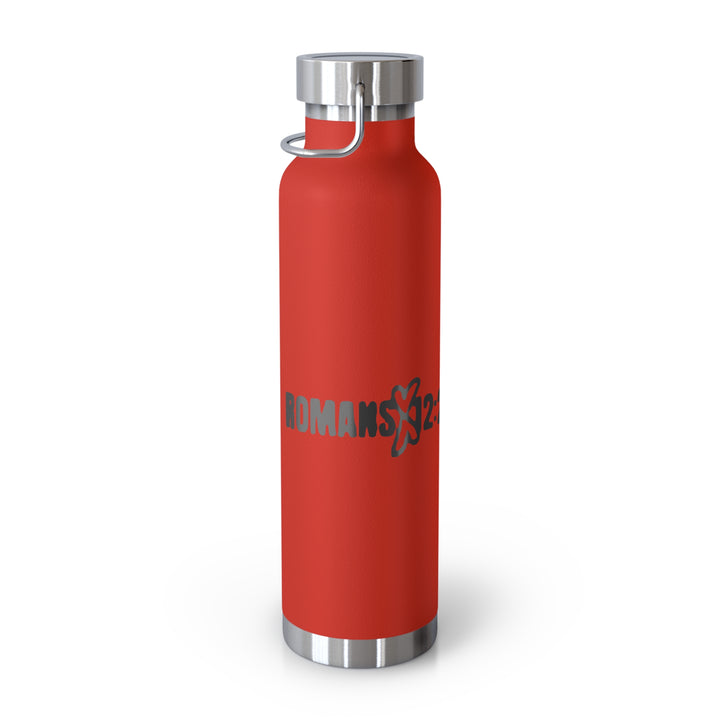 Romans Copper Vacuum Insulated Bottle, 22oz
