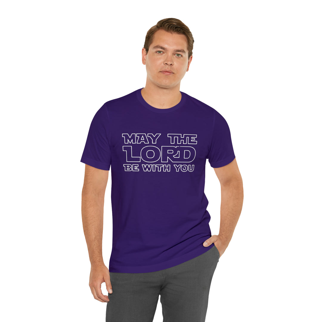 May The Lord Be With You-Unisex Jersey Short Sleeve Tee