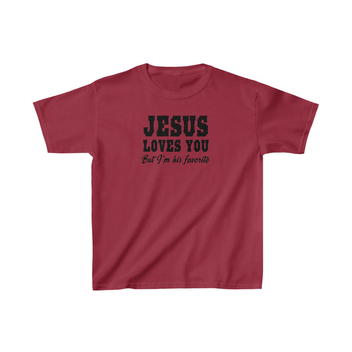 Jesus Loves You-Kids Heavy Cotton™ Tee