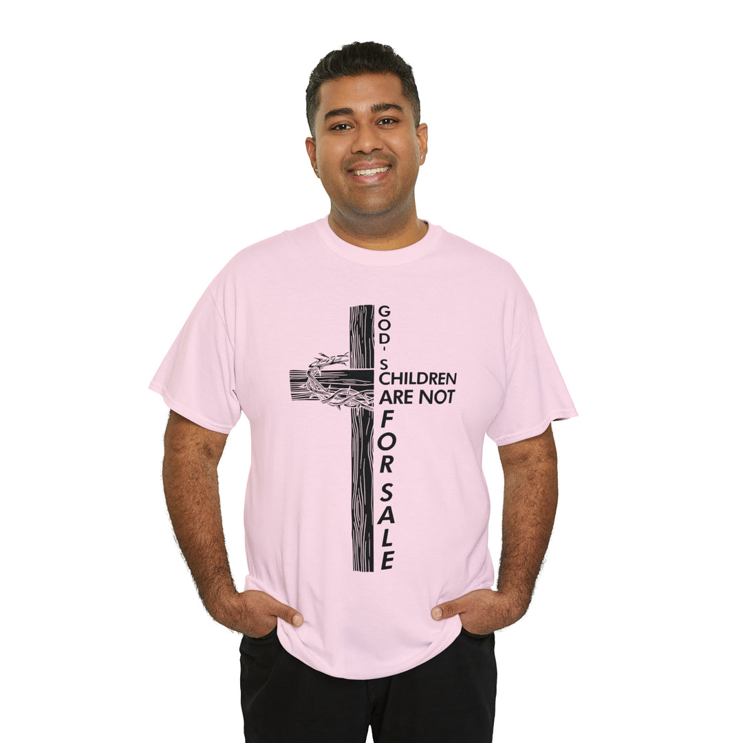 gods children are not for sale-Unisex Heavy Cotton Tee