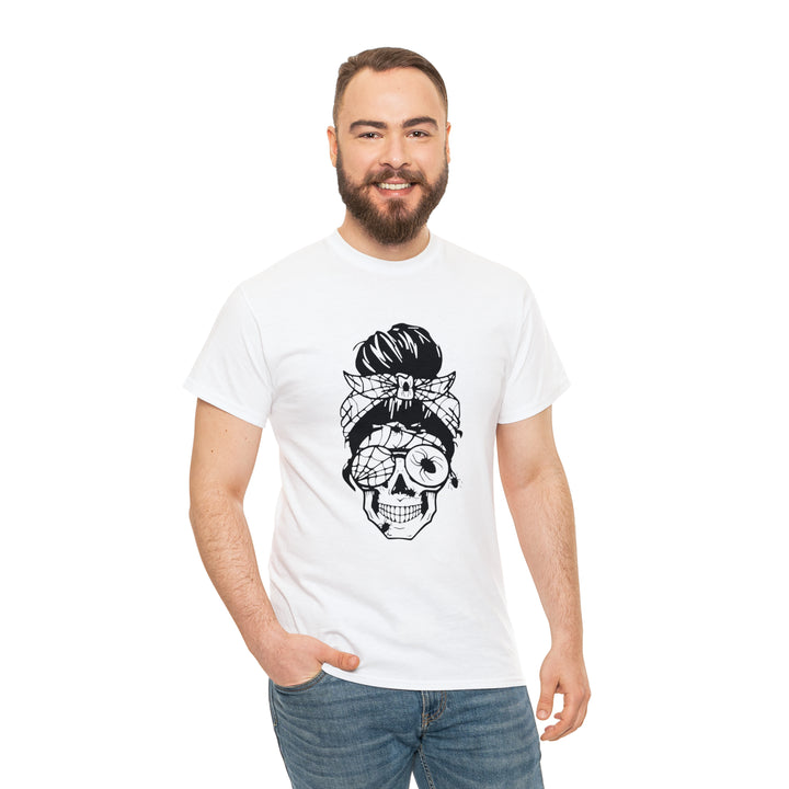Skelton-Unisex Heavy Cotton Tee