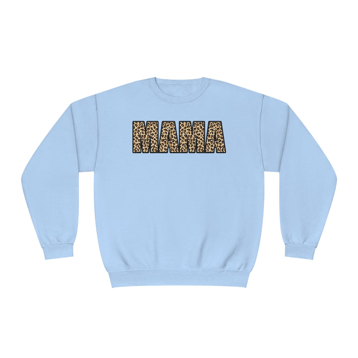 leopard MAMA Unisex NuBlend® Crewneck Sweatshirt