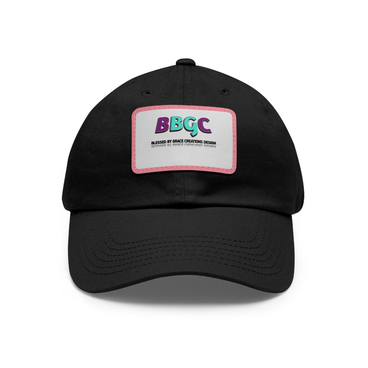 BBGC=Dad Hat with Leather Patch (Rectangle)