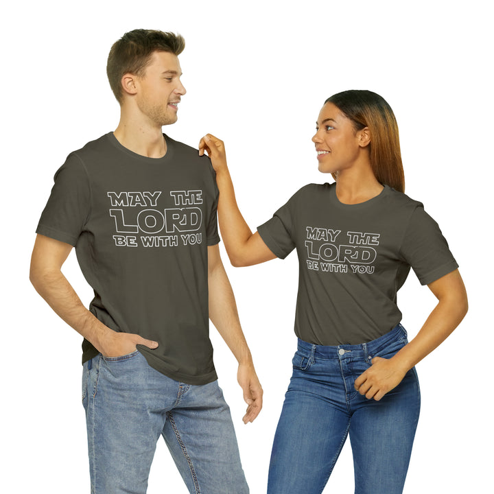 May The Lord Be With You-Unisex Jersey Short Sleeve Tee