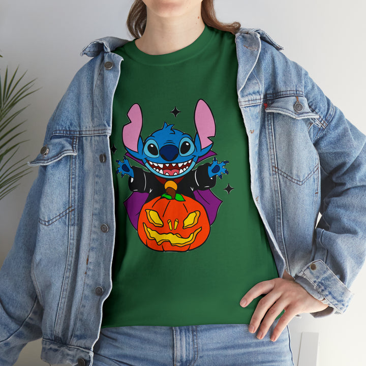 Stitch halloween-Unisex Heavy Cotton Tee