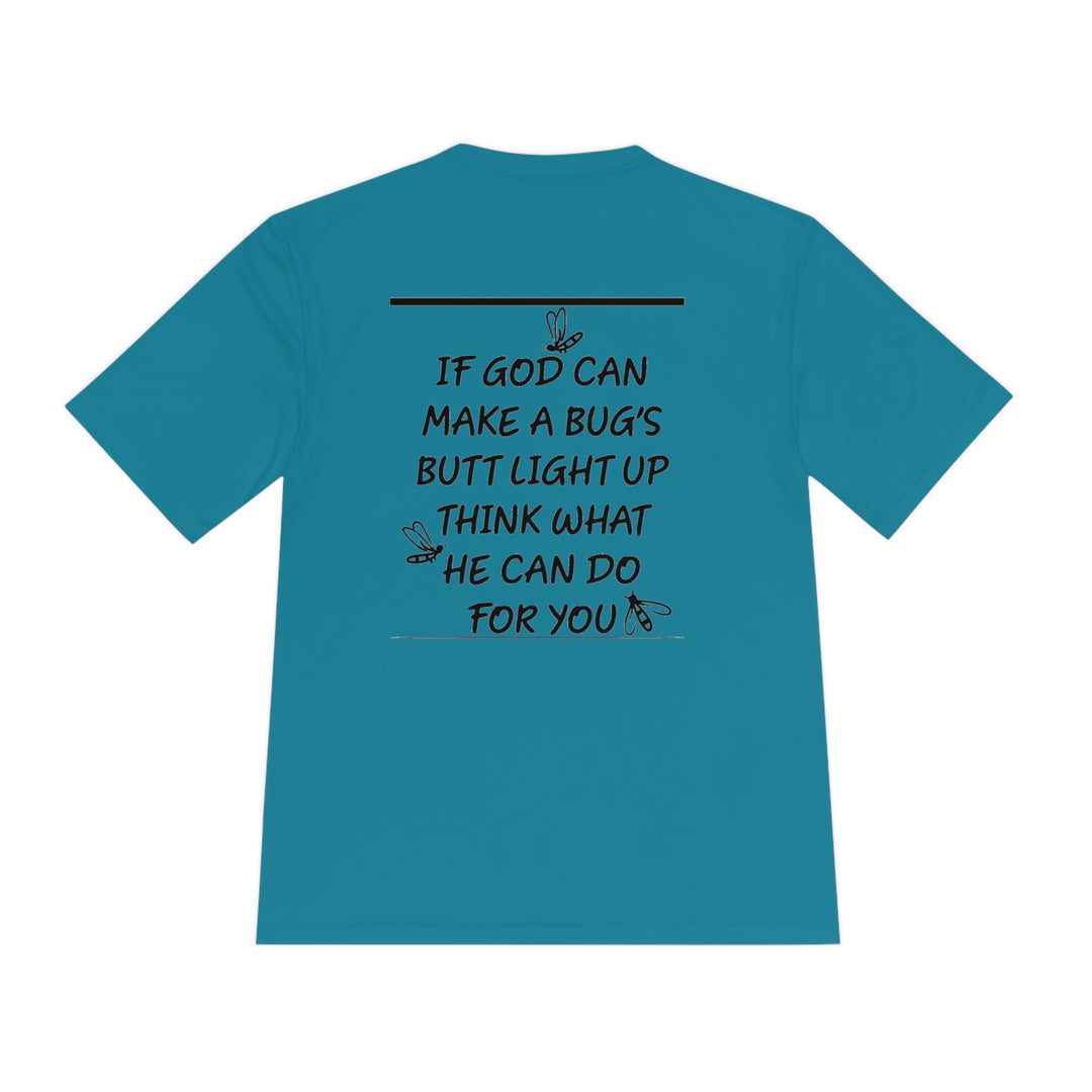 #GodFirst-Unisex Moisture Wicking Tee
