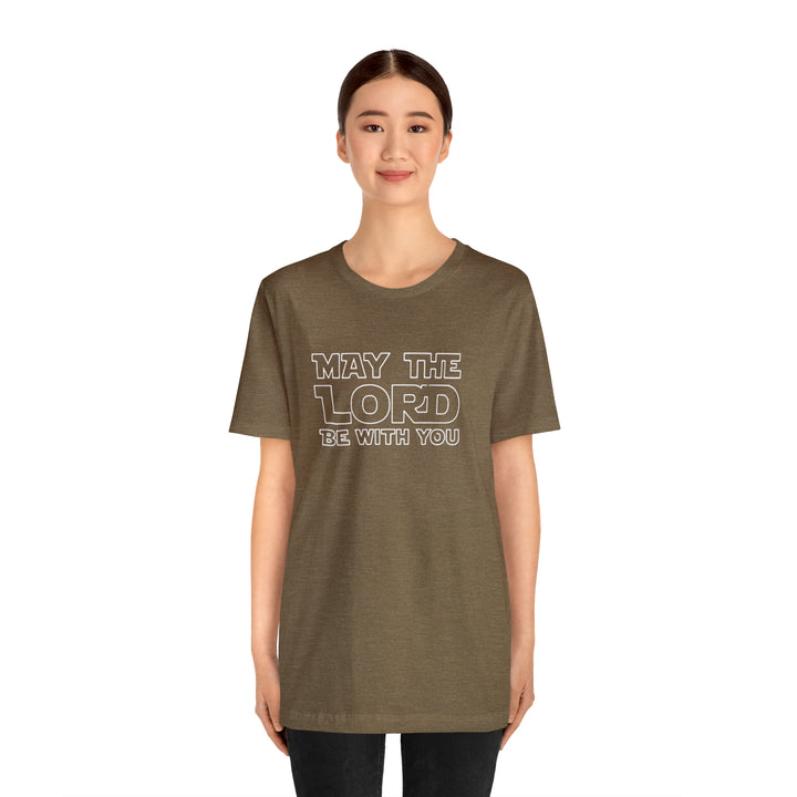 Mat The Lord Be With You-Unisex Jersey Short Sleeve Tee