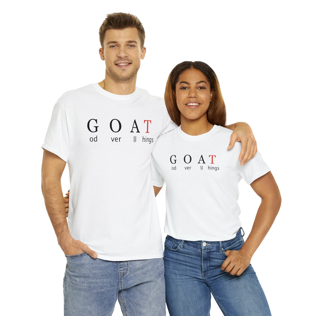 GOAT-Unisex Heavy Cotton Tee
