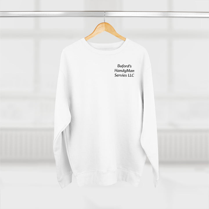 BUFORDS HANDYMAN SERVICES-Unisex Premium Crewneck Sweatshirt